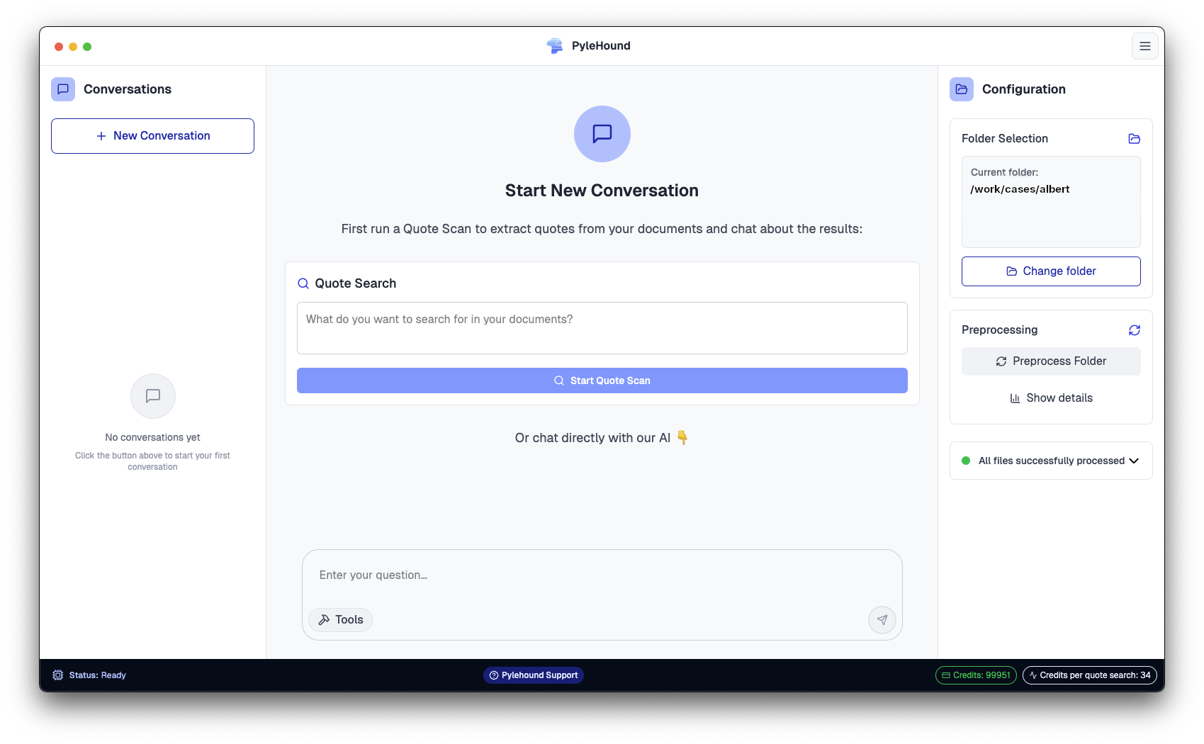 PyleHound Dashboard