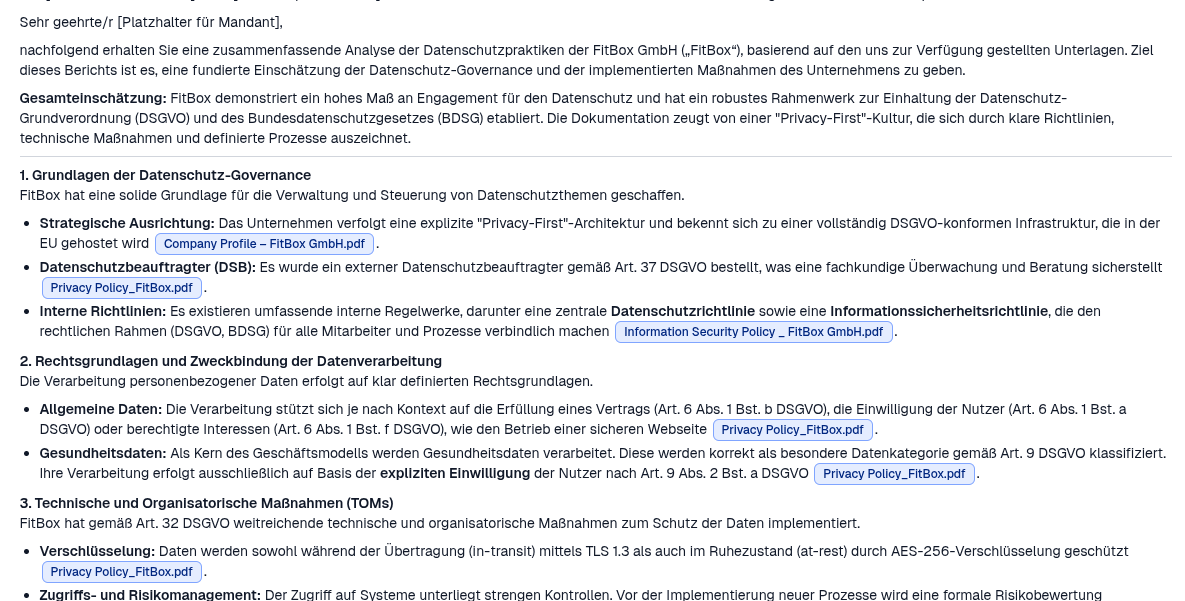 Belegbare Präzision statt Blackbox